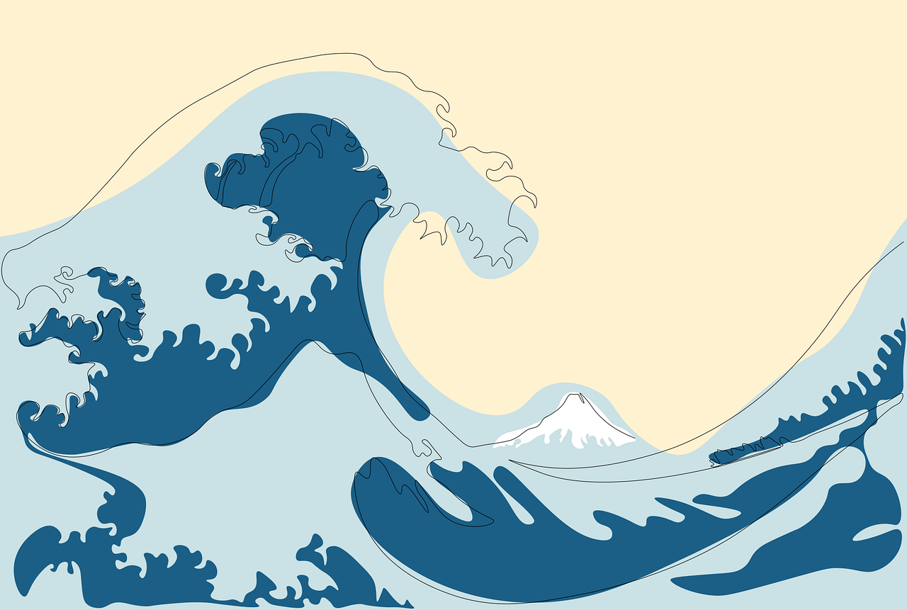 the great wave off kanagawa, art, drawing-7107112.jpg